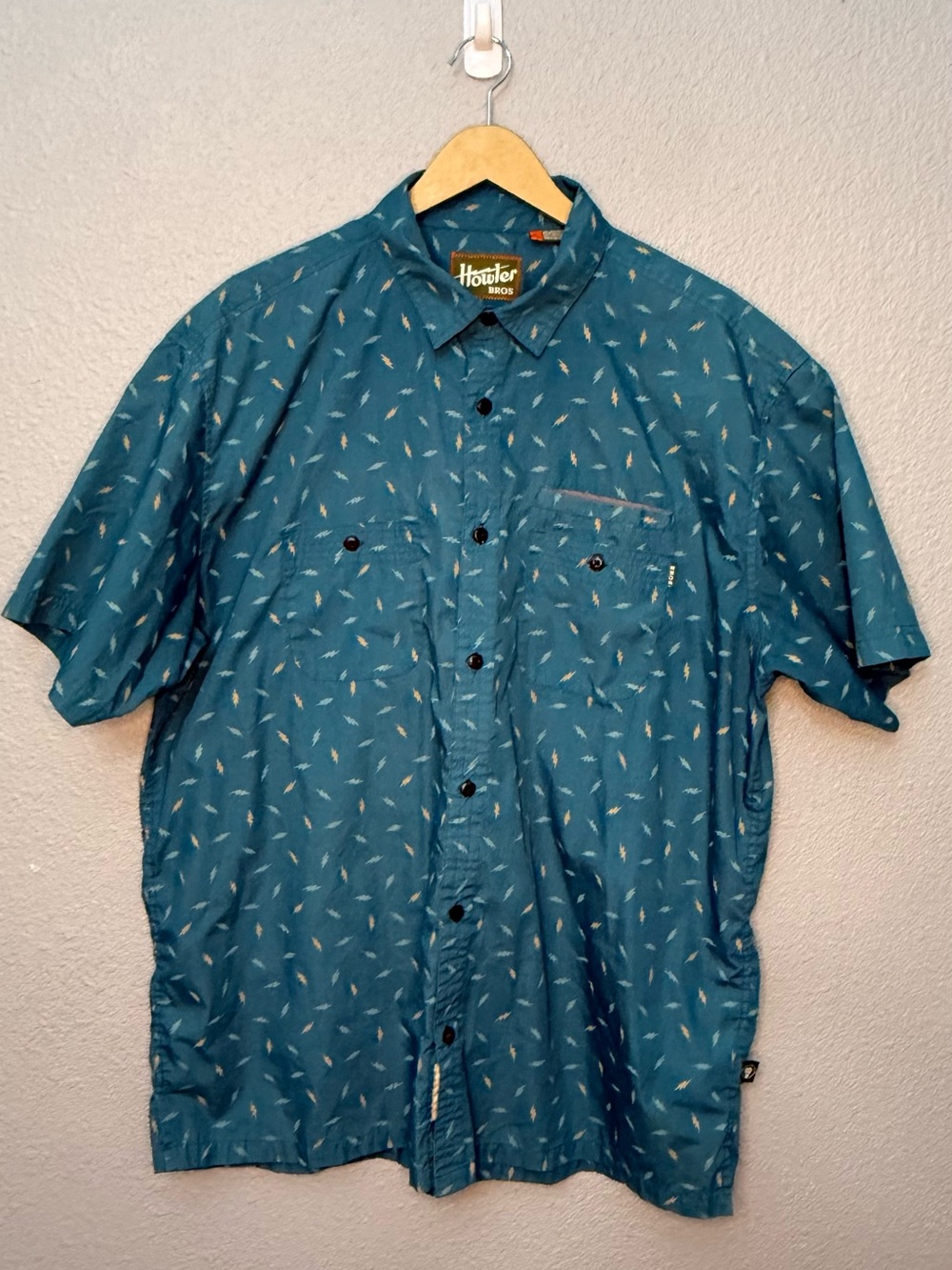 Howler Brothers | H Bar B Lighting Bolt Western Pearl Snap | Size XL